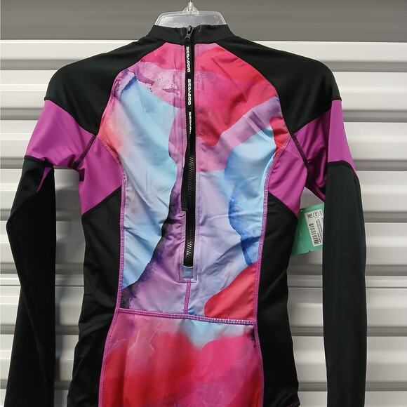 Sea Doo One Piece Rashguard Wetsuit Women's Small Swim Beach Surfing Water Ski - Picture 4 of 9